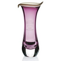 Jaffa  Purple Art Glass Calla Lily Award